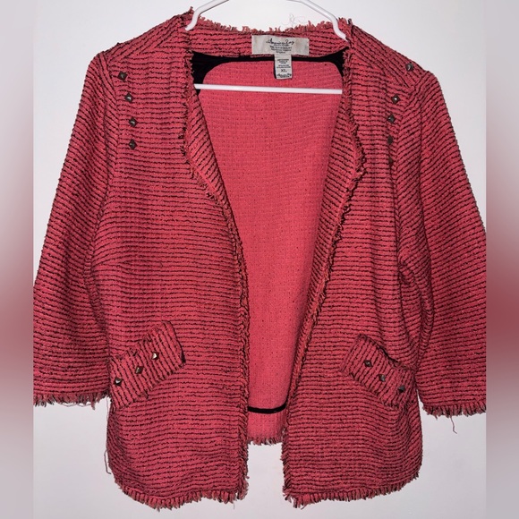 Pink Tweed Jacket - Picture 2 of 4